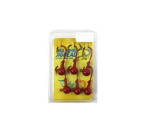 Sea Horse Jighead 1/0 5 Gr 1881  Kırmızı 6 Pcs