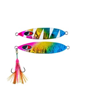 Noeby 1005n 90mm 80g Nj006 Glow Rainbow Slow Jig