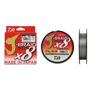 Daiwa Jb Grand 8B 0,16 Mm 135 M Grey İp Misina