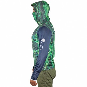  Sea Horse W.W Pro Angler Uv T-Shrt Green V.Large