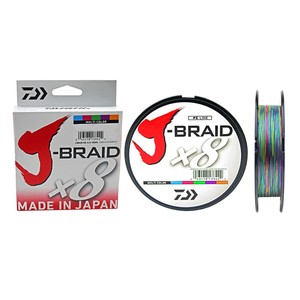  Daiwa JBraid 8B 300 M 0,20 MM Multicolor İp Misina