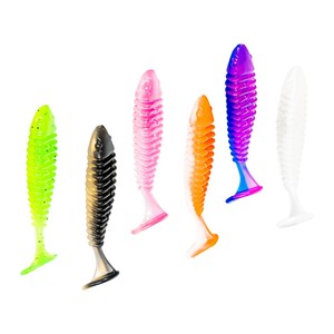  Crony Worm Tail Series 5,6 Cm Pink 10 Pcs