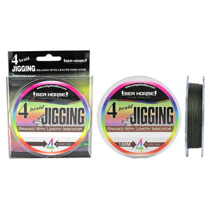  Sea Horse Jigging x4 0,12 150 Mt Green