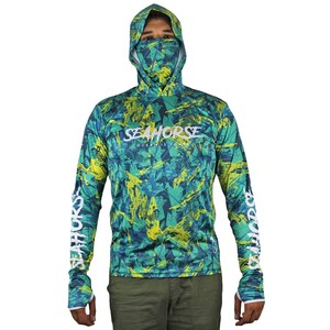  Sea Horse W.W Pro Angler Uv T-Shrt Camo S.Small