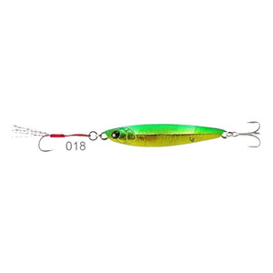 Lucky John Basara Jigger 80 Gr Green Gold Glass