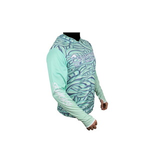  Sea Horse Special Angler Uv T-Shrt Green Wave 3XL