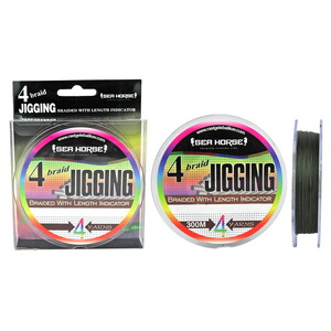  Sea Horse Jigging x4 0,12 300 Mt Green