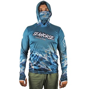  Sea Horse W.W Pro Angler Uv T-Shrt SilentB Medium