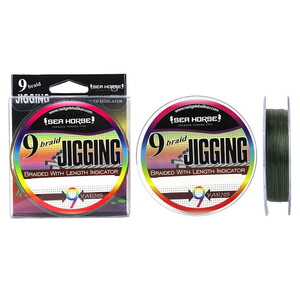  Sea Horse Jigging Pe 0,04 Mm 150mt 9x Green