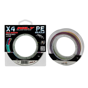 Wily Bango 4x İp Misina 0,36mm 150 mt Rainbow