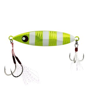 Yo-Zuri D'Slow Jig 100 Mm 80 Gr Green Zebra Glow